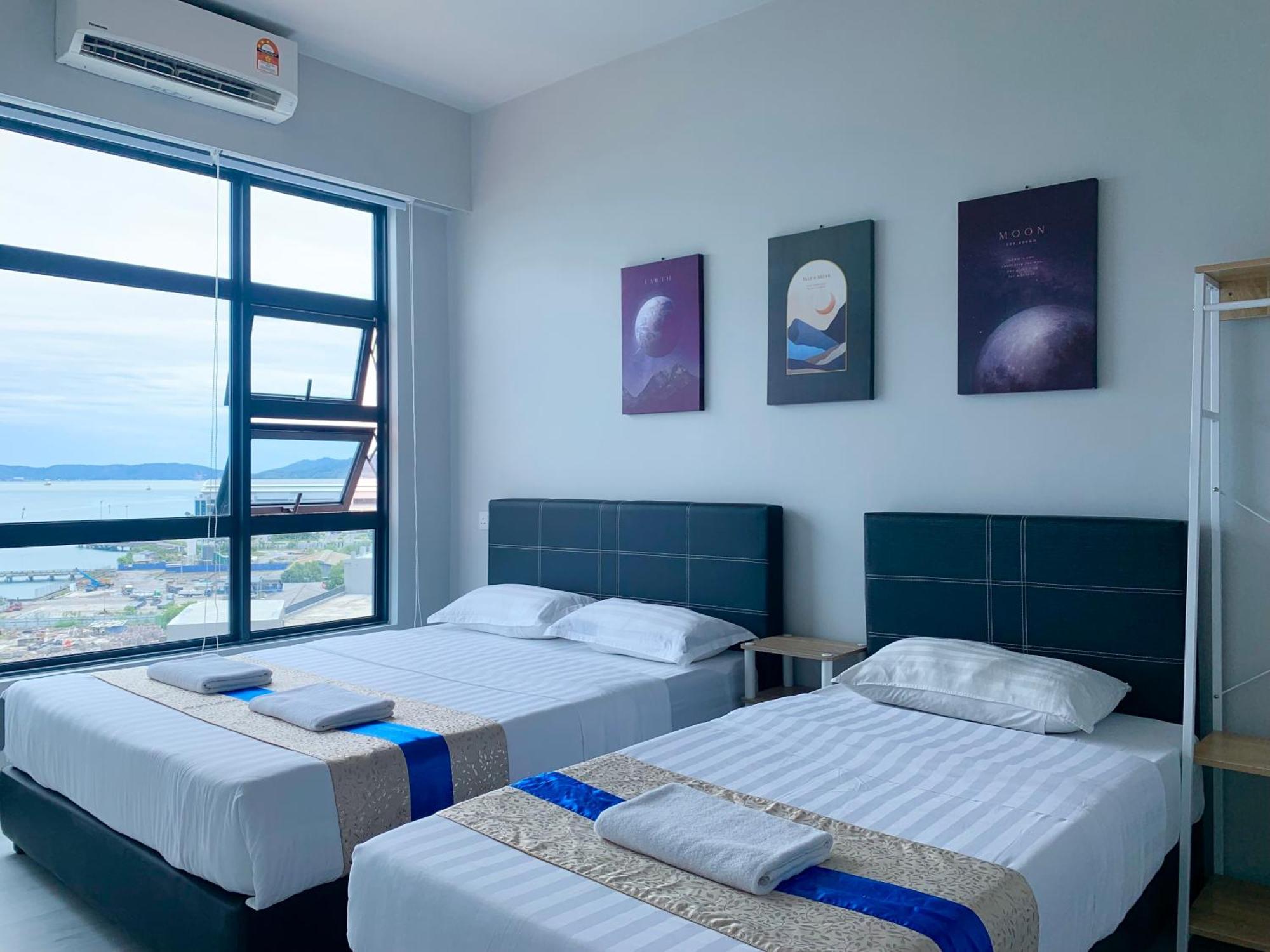 Sunset Seaview Vacation Condos @ Jesselton Quay Kota Kinabalu Room photo