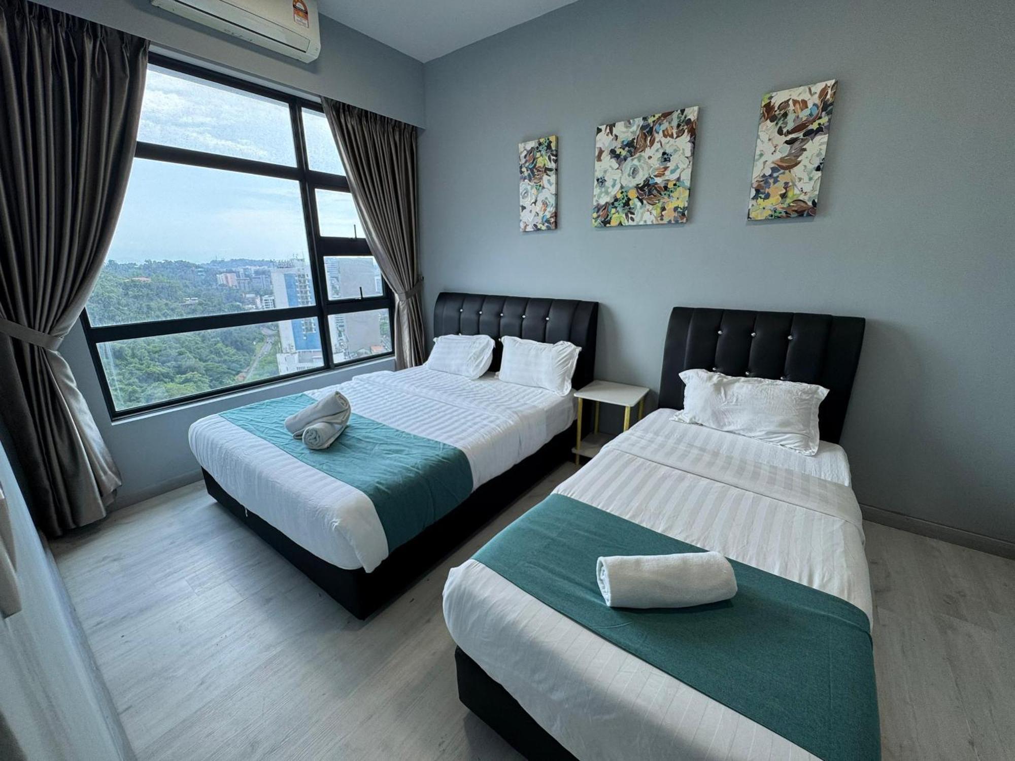 Sunset Seaview Vacation Condos @ Jesselton Quay Kota Kinabalu Exterior photo